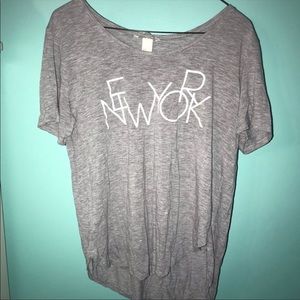 New York Gray T-shirt